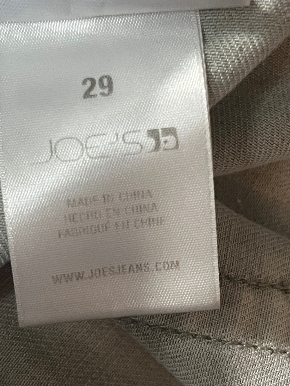 Joe’s Jeans The Honor High Rise Vintage Straight Lyocell Blend Gray Jeans 29 - Picture 11 of 12